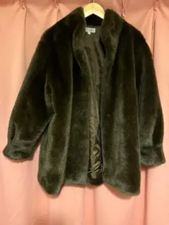 美品 Belle Ellensen ファーコート ブラウン サイズM ゴージャス