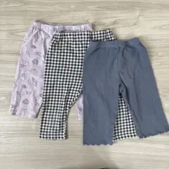 7分丈レギンス 3点セット 110cm 女の子