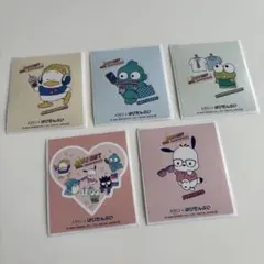 はぴだんぶい ステッカー5枚セット