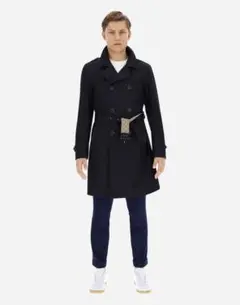 HERNO　モノグラムディテール トレンチコート