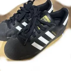 試着のみ】adidas SUPERSTAR 金ベロ 厚底 本革 25.5 - メルカリ