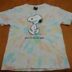 STUSSY　キッズ　スヌーピー タイダイ Tシャツ 　110cm