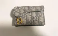 正規 CHRISTIAN DIOR レオパード柄カードケース シリアルナンバー有
