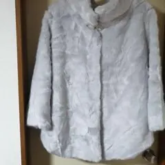 ミンク風、ショートコート