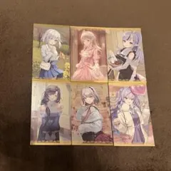 にじさんじ　ボイスビジュアルカードランダムコレクションカード　6枚セット