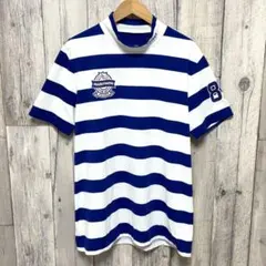 PEARLY GATES パーリーゲイツ モックネック 半袖シャツ ボーダー 4