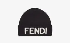 FENDI フェンディ　ブラックウールハット