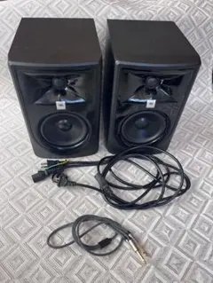 パワードモニタースピーカー！JBL 305P Mk2 ペア ケーブル付属 - メルカリ