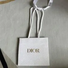 Dior ショップ袋 ホワイト