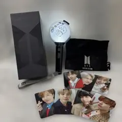 【美品】BTS ペンライト アミボム JINホログラムステッカー ver.4