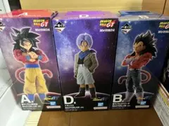 一番くじ ドラゴンボールGT A賞 孫悟空 B賞 ベジータ　トランクス　D賞