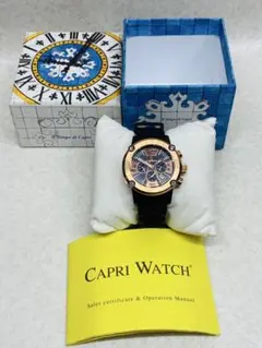 美品 CAPRI WATCH クロノグラフ 箱付 カプリ島購入 希少 - メルカリ