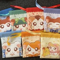 とっとこハム太郎　プチ巾着　7点セット