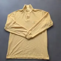 Munsingwear 長袖ポロシャツ イエロー M