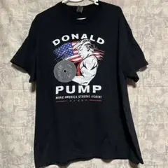 ドナルドトランプユーモラスTシャツXL