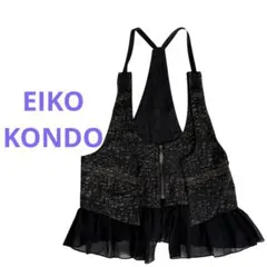 EIKO KONDO eternally blaze ジップデザインベスト　ジレのサムネイル