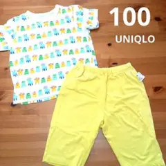 こどもパジャマ　100　ユニクロ　UNIQLO　みいつけた!　コッシー　こども服