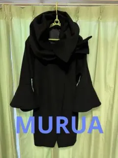 MURUA コート 変形襟 クリーニング済のサムネイル