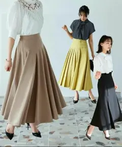 RUIRUE BOUTIQUE 選べる3typeシルエットスカートフレア