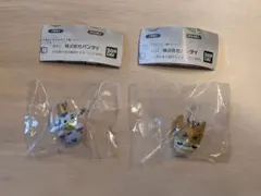 デジモンアドベンチャー　めじるしアクセサリー　ガブモン　パタモン