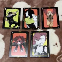 ヒロアカ 僕のヒーローアカデミア 箔押しトランプ ホークス 相澤消太 切島鋭児郎