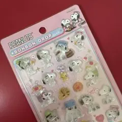 国内正規品　PEANUTS ボンボンドロップシール スヌーピー＆きょうだいたち