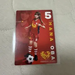 マクドナルド サッカーカード 大場花菜
