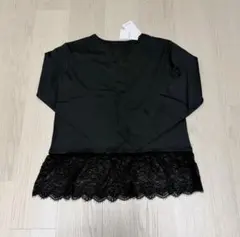 新品 Spick and Span レースドッキングレイヤードカットソー