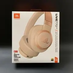 JBL LIVE 770 NC ワイヤレスヘッドホン サンドストーン - メルカリ