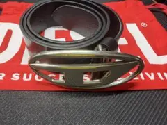 DIESEL レザーベルト ブラック 85/34