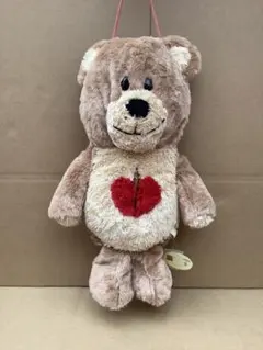 スージーズー　くま　ぬいぐるみ　ティッシュカバー