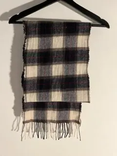チェック柄マフラー 30×180cm