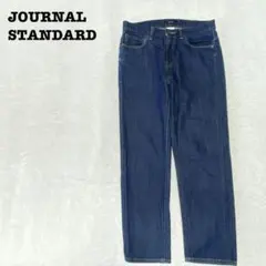 DO0025【ジャーナルスタンダード】ジーパン【36】ストレートデニム ネイビー
