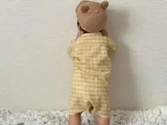 新品【monbebe】summer check suit 12〜24ヶ月