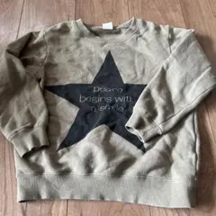 devirock 星形プリント トレーナー 130cm