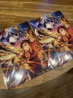 鬼滅の刃 映画 無限城編 入場特典 胡蝶しのぶ 童磨 イラストボード 2枚セット