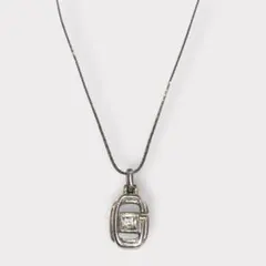 GIVENCHYジバンシィ イニシャルG シルバーヴィンテージ ネックレスのサムネイル