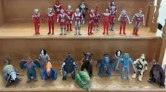 80〜00年代ウルトラマンフィギュア　ソフビ