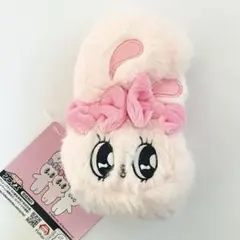 エスターバニー　フェイス ミニポーチ　リボンバニー　ピンク
