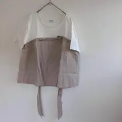 グローバルワーク　ビスチェ風Tシャツ Lサイズ