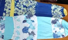 ③パウケース　フラダンス　スカート収納　袋　2枚セット　ハンドメイド