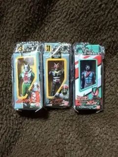 3児のママ様専用 仮面ライダー ソフビパッケージチャームV3 BLACKゼッツ