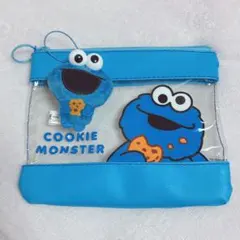 クッキーモンスター ポーチ マスコット ♡ 2点セット