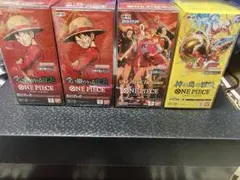 Cross Store購入品・テープカット】 ワンピースカードゲーム4BOX