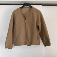 UNIQLO フリースジャケット ベージュ