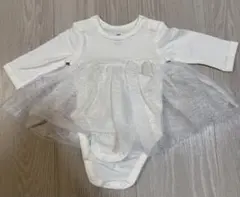 H&M オーガニックコットン ロンパース 0-1M