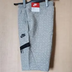 ナイキ NIKE テック フリース M 灰×水玉 赤タグ 新品 未試着 紙タグ付