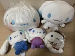 【バラ売り不可】シナモロール　BIGぬいぐるみ　5体セット