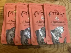 플라미 참치 연어 젤리 스테아라이즈드 70g 4팩 세트