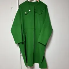 LE CIEL BLEU Hooded Over Coat グリーンのサムネイル